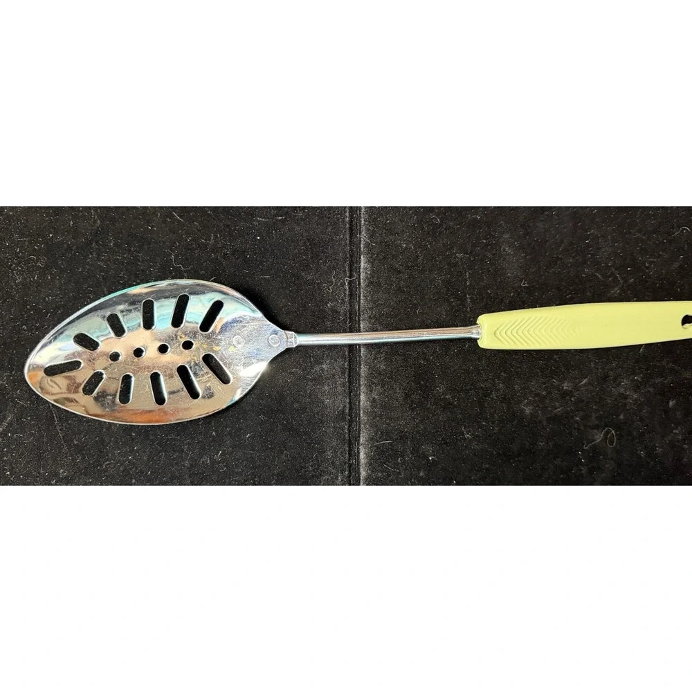 Vintage EKCO Kitchamajig Foley Chief USA Kitchen Utensil Lot 5pc Retro Yellow